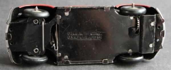 CKO Kellermann Volkswagen Käfer Wendeauto 1948 Blechmodell mit Friktionsantrieb in Box (1283)